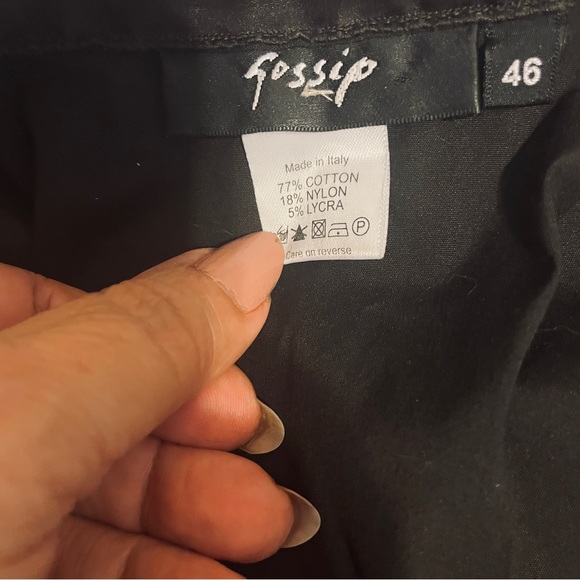 Belted Brown dress by Gossip, made in Italy, in wonderful condition size 46 - Picture 5 of 8